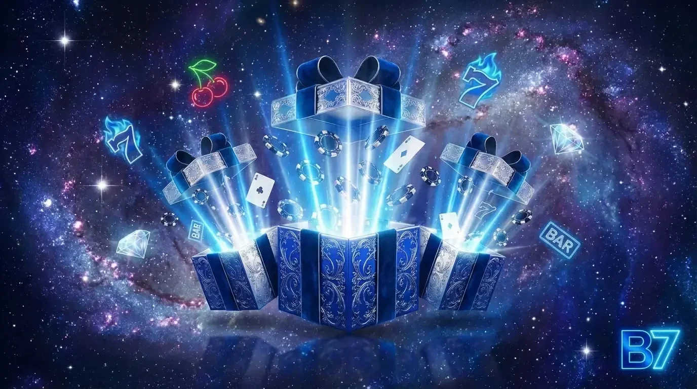 B7 Casino mobiele app op smartphone
